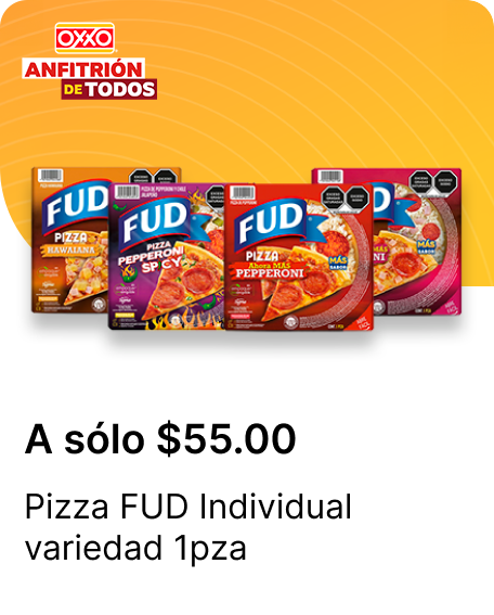 Pizza FUD Individual variedad 1pza