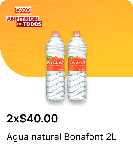Agua natural Bonafont 2L