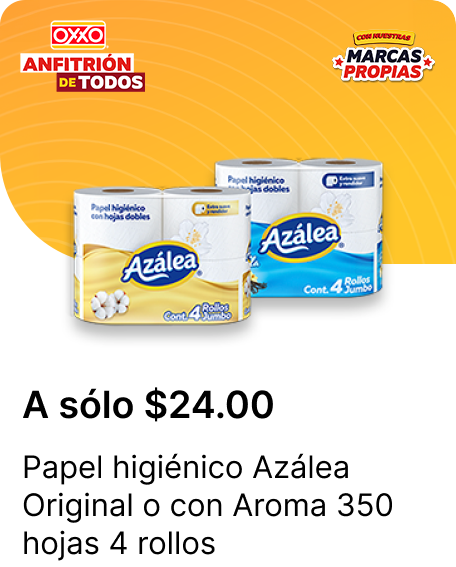 Papel higienico Azalea Original o con Aroma 350 hojas 4 rollos