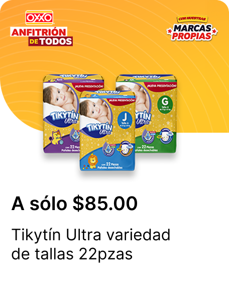Tikytin Ultra variedad de tallas 22pzas