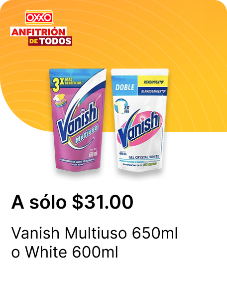 Vanish Multiuso 650ml o White 600ml