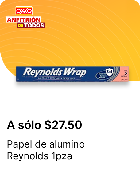 Papel de alumino Reynolds 1pza