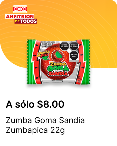 Zumba Goma Sandia Zumbapica 22g