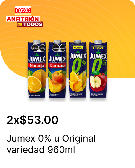 Jumex 0% u Original variedad 960ml