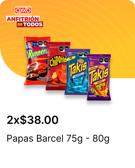 Papas Barcel 75g a  80g