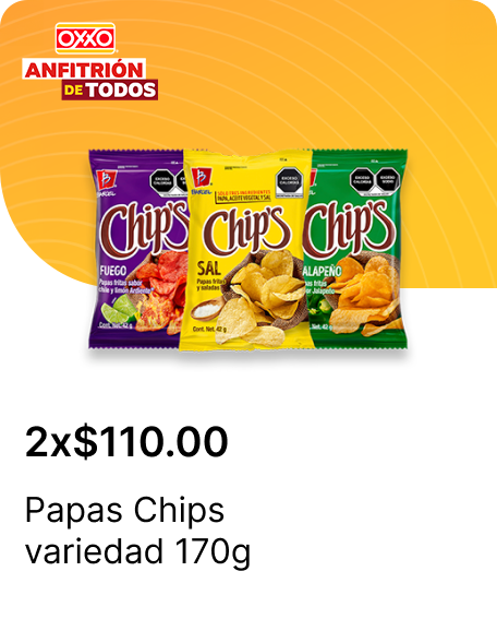 Papas Chips variedad 170g