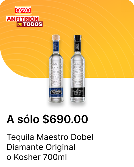 Tequila Maestro Dobel Diamante Original o Kosher700ml