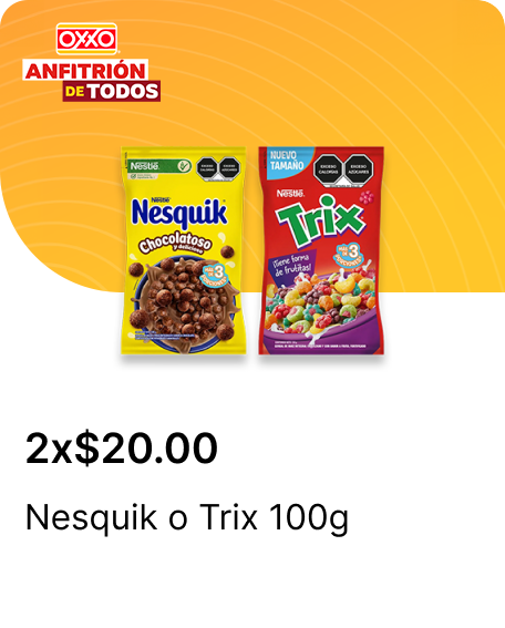 Nesquik o Trix 100g
