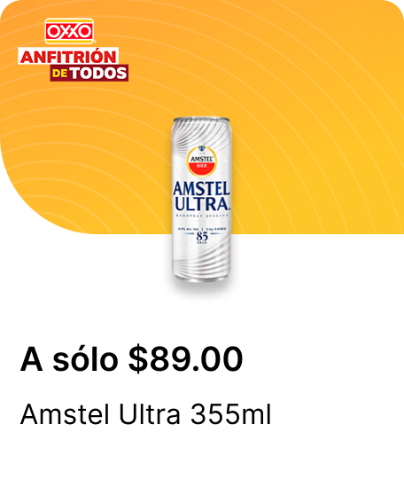Amstel Ultra 6 latas 355ml
