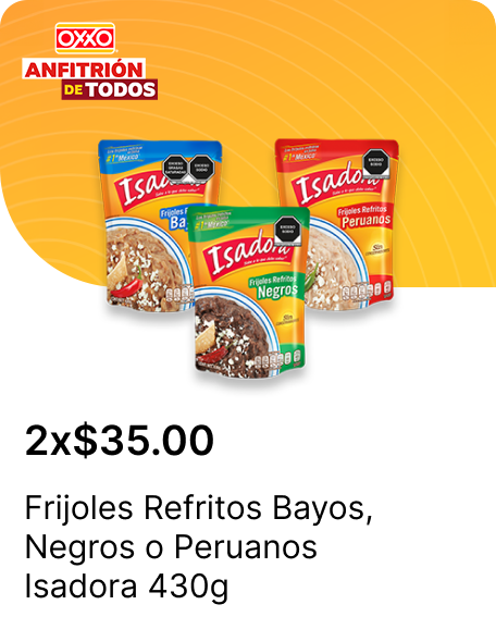 Frijoles Refritos Bayos o Negros o Peruanos Isadora 430g