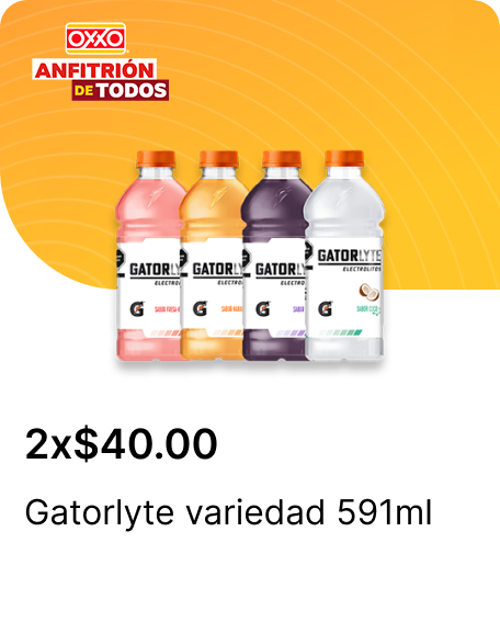 Gatorlyte variedad 591ml