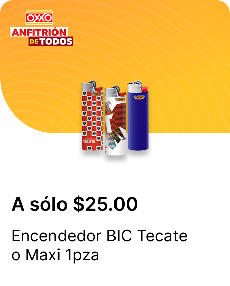 Encendedor BIC Tecate o Maxi 1pza
