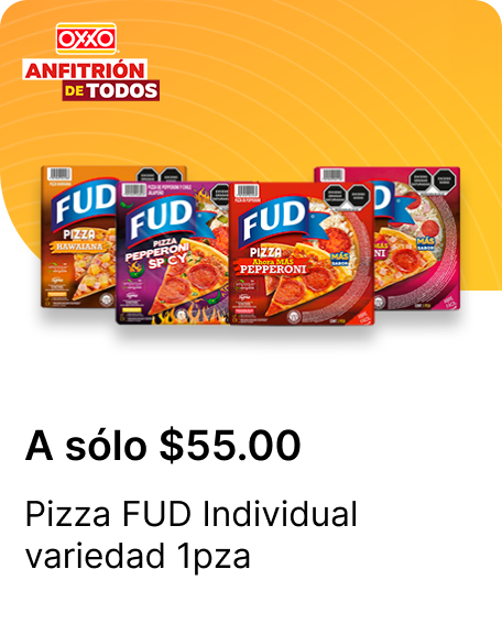 Pizza FUD Individual variedad 1pza