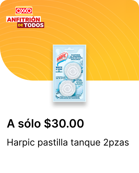 Harpic pastilla tanque 2pzas