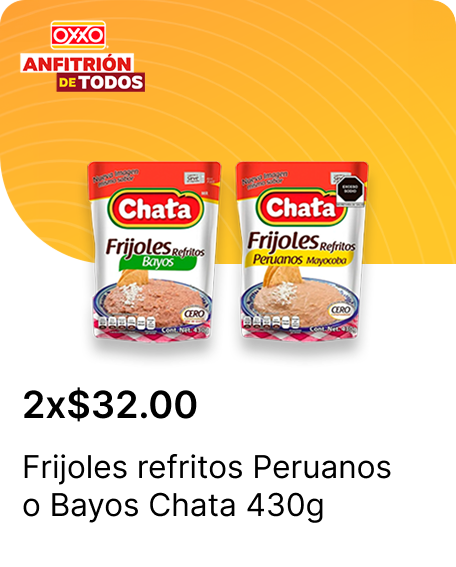 Frijoles refritos Peruanos o Bayos Chata 430g