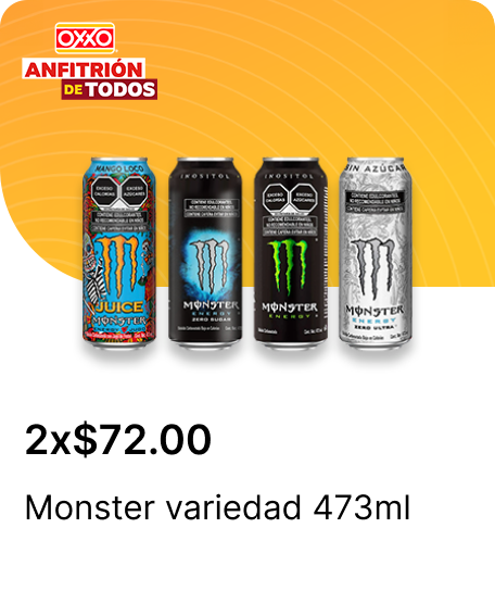 Monster variedad 473ml 