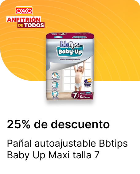 Panal autoajustable Bbtips Baby Up Maxi talla 7 