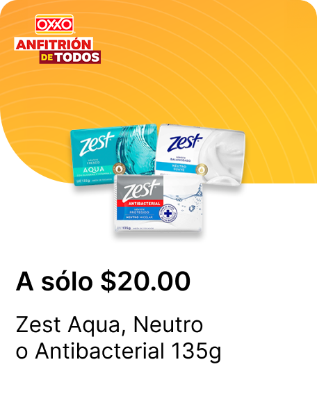 Zest Aqua o Neutro o Antibacterial 135g