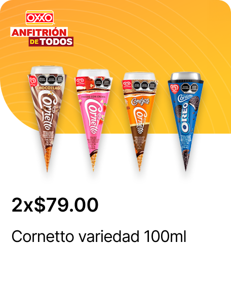 Cornetto variedad 100ml