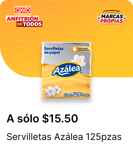 Servilletas Azalea 125pzas