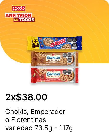 Chokis o Emperador o Florentinas variedad 73.5g  117g