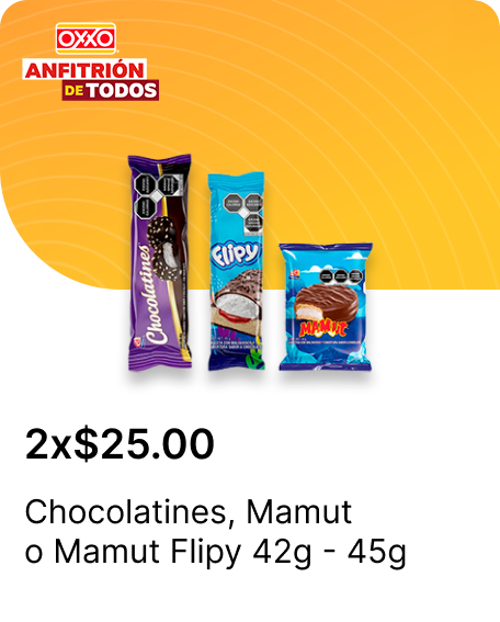  Chocolatines o Mamut o Mamut Flipy 42g  45g