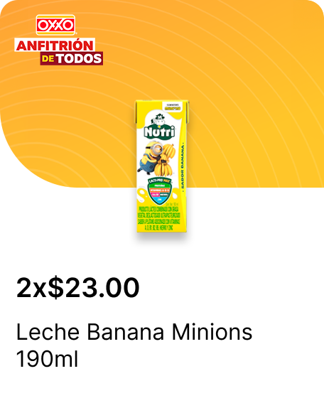 Leche Banana Minions 190ml