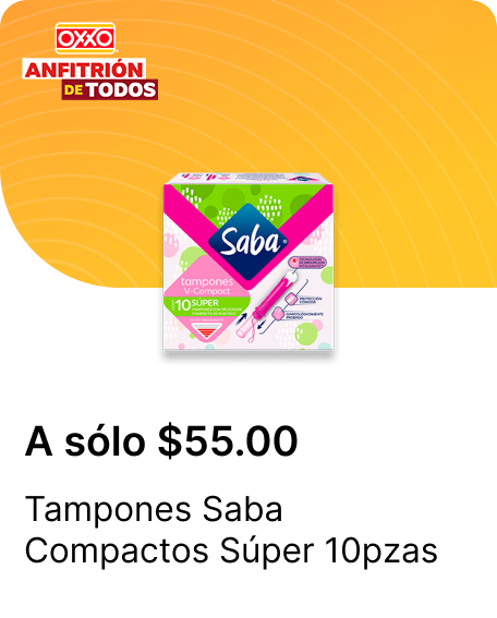 Tampones Saba Compactos Super 10pzas