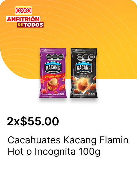 Cacahuates Kacang Flamin Hot o Incognita 100g