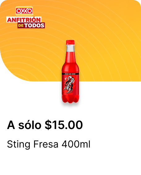 Sting Fresa 400ml