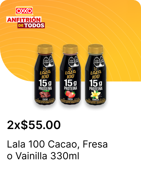 Lala 100 Cacao o Fresa o Vainilla 330ml