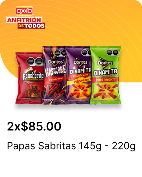 Papas Sabritas 145g  220g