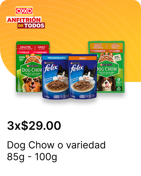 Dog Chow o variedad 85g  100g