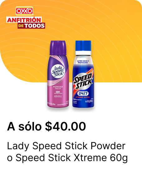 Lady Speed Stick Powder o Speed Stick Xtreme 60g