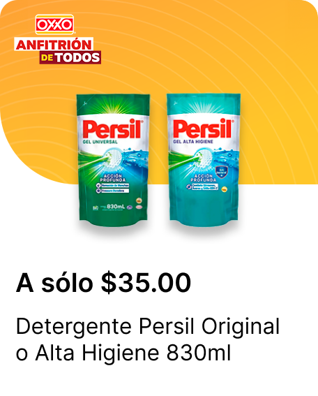 Detergente Persil Original o Alta Higiene 830ml