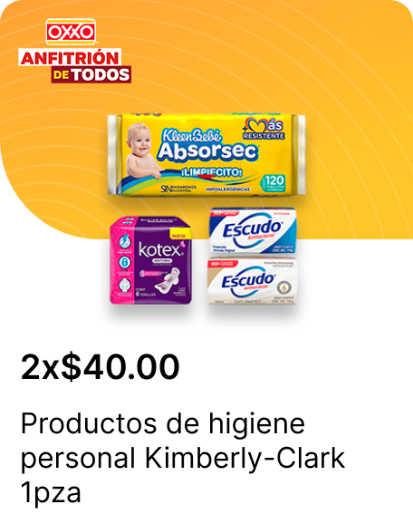 Productos de higiene personal KimberlyClark 1pza