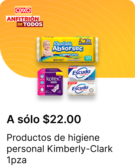 Productos de higiene personal KimberlyClark 1pza