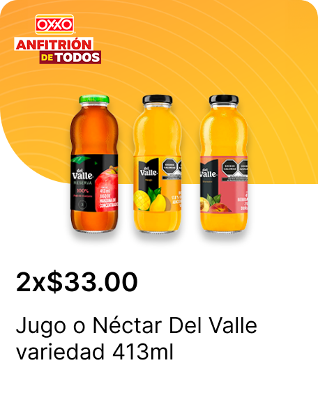Jugo o Nectar Del Valle variedad 413ml