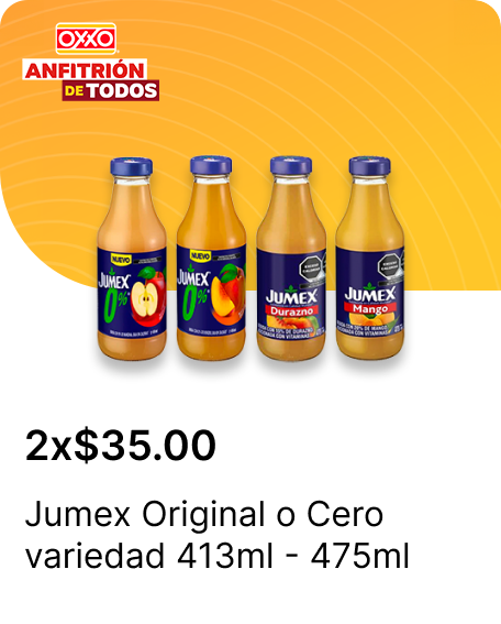 Jumex Original o Cero variedad 413ml  475ml