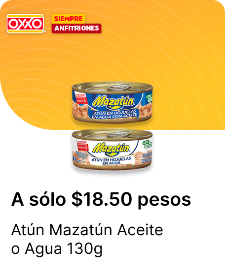 Atun Mazatun Aceite o Agua 130g