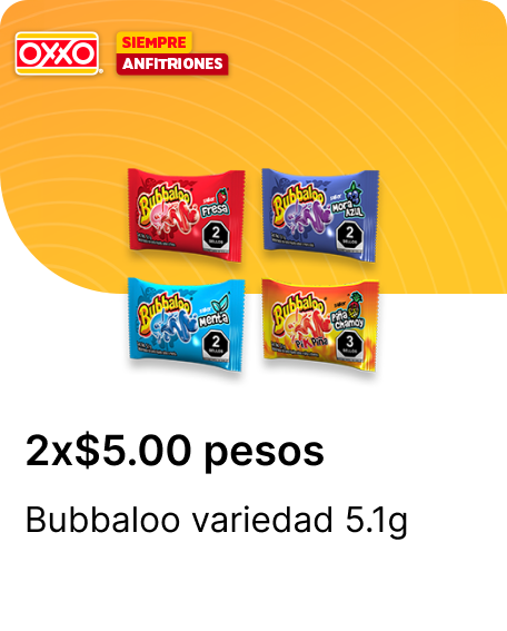 Bubbaloo variedad 5.1g