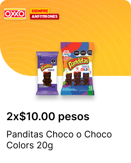 Panditas Choco o Choco Colors 20g