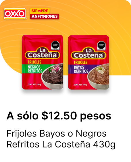 Frijoles Bayos o Negros Refritos La Costena 430g