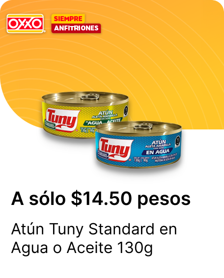 Atun Tuny Standard en Agua o Aceite 130g