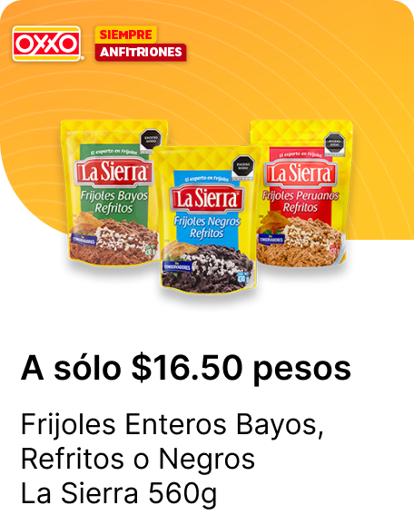  Frijoles Enteros Bayos o Refritos o Negros La Sierra 560g