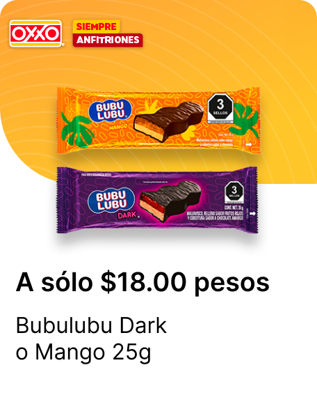Bubulubu Dark o Mango 25g