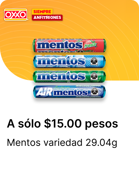 Mentos variedad 29.04g