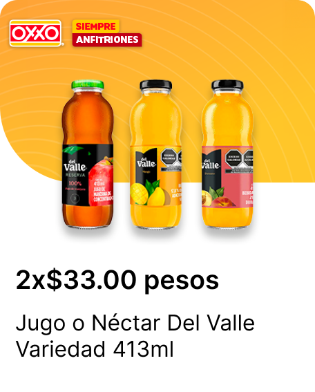 Jugo o Nectar Del Valle 413ml