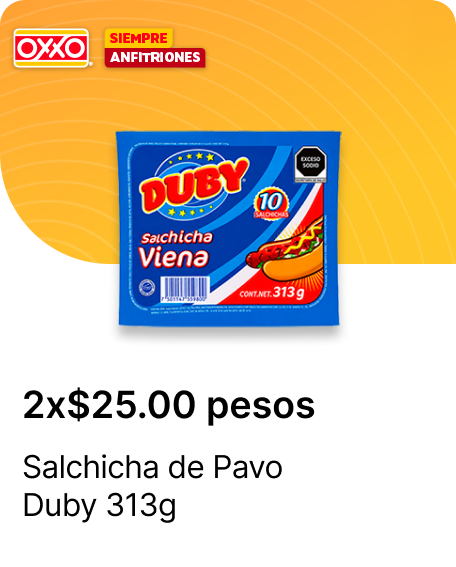 Salchicha de Pavo Duby 313g