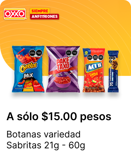 Botanas variedad Sabritas 21g  60g